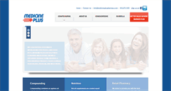 Desktop Screenshot of medicinepluspharmacy.com